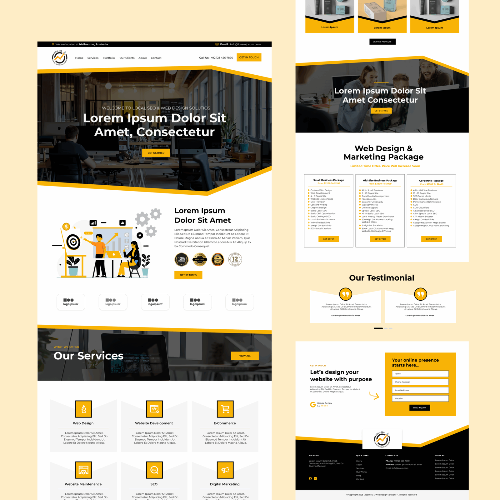 Local SEO and Web Design Solution Web Design-geotagged